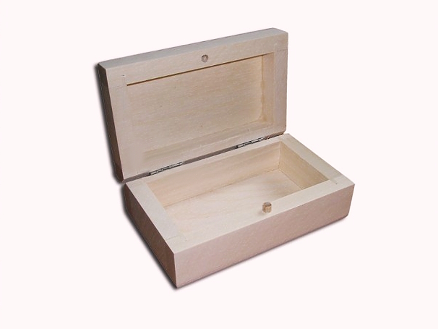 Dřevěná krabička - ŠPERKOVNICE malá (10x3,6cm))