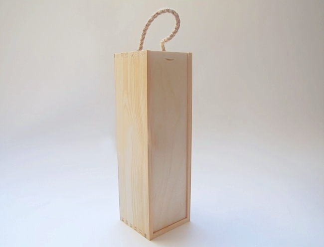Dřevěná krabička NA ALKOHOL, VÍNO 