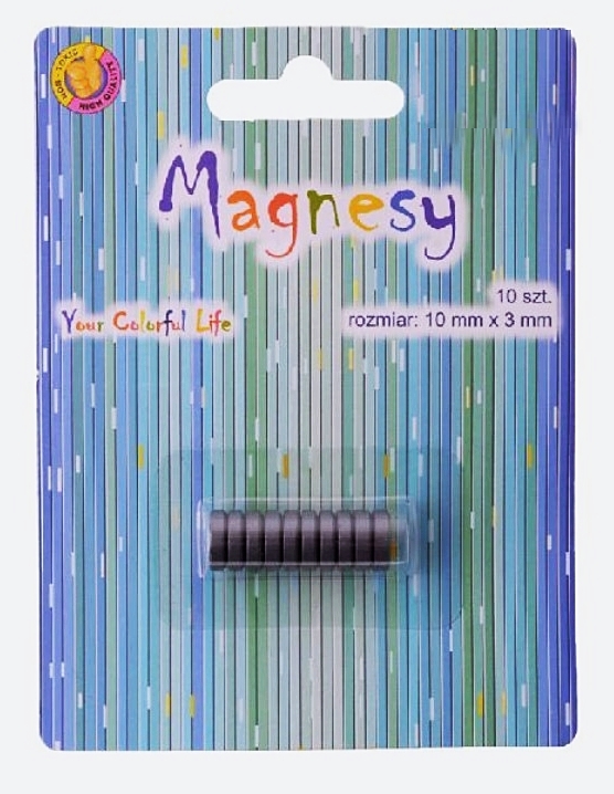 Magnety 20mm x 4mm (10ks)
