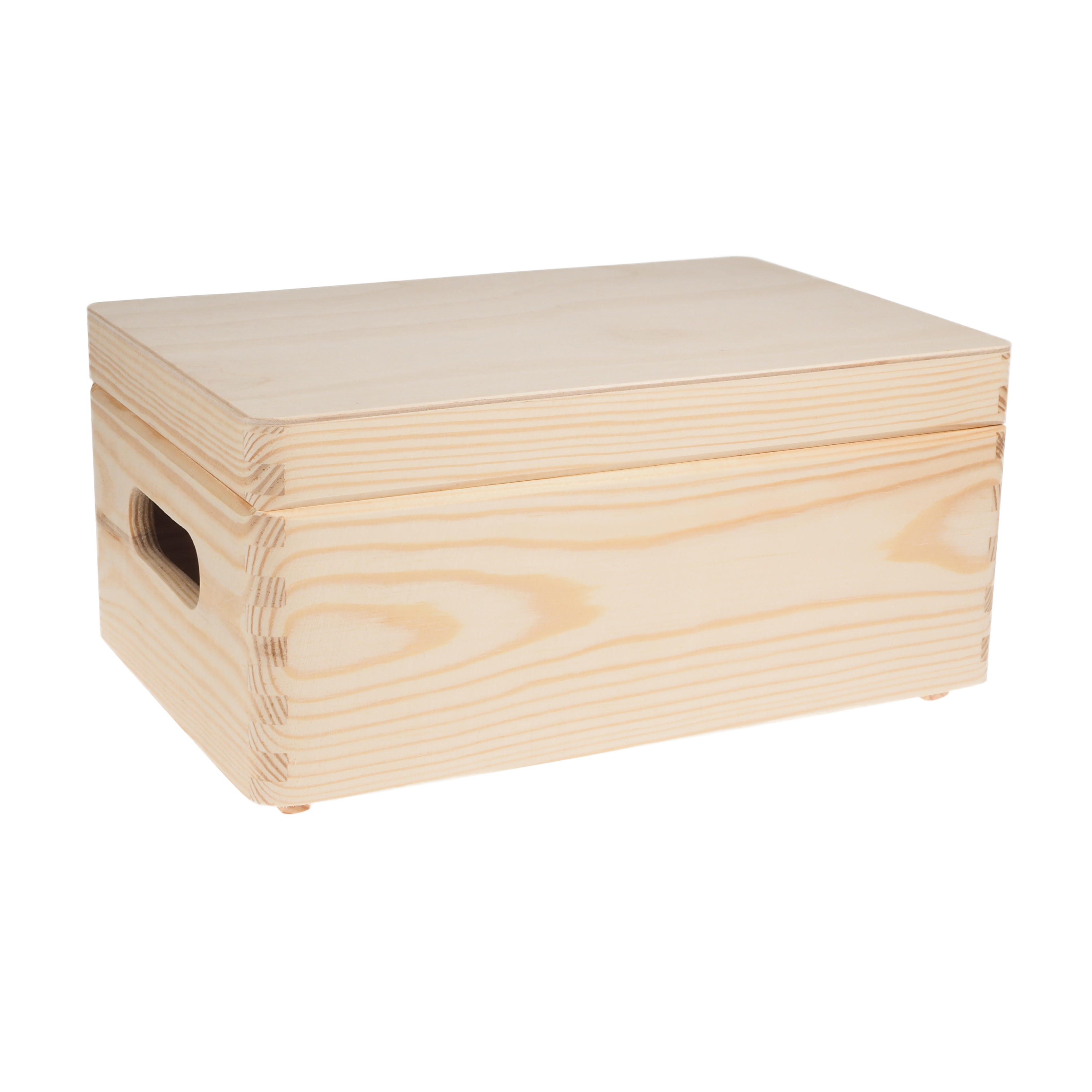 Dřevěná krabička - BOX S OTVORY (30x20x14cm)