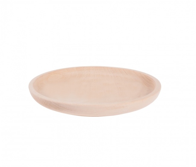 Dřevěná miska - talířek 19cm