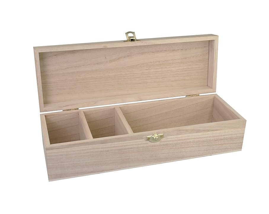 Dřevěná krabička - ŠPERKOVNICE (30x10,5x7cm)