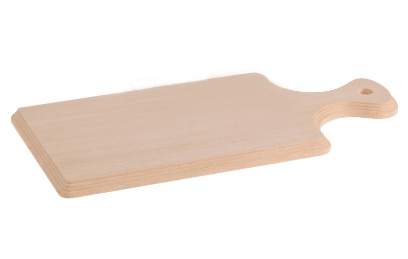 Dřevěné prkénko (MASIV) - VELKÉ FRÉZOVANÉ (40x18x1,5cm)