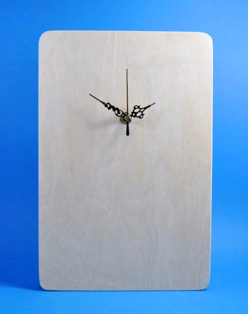 Dřevěné hodiny - OBDÉLNÍK (20x30cm)