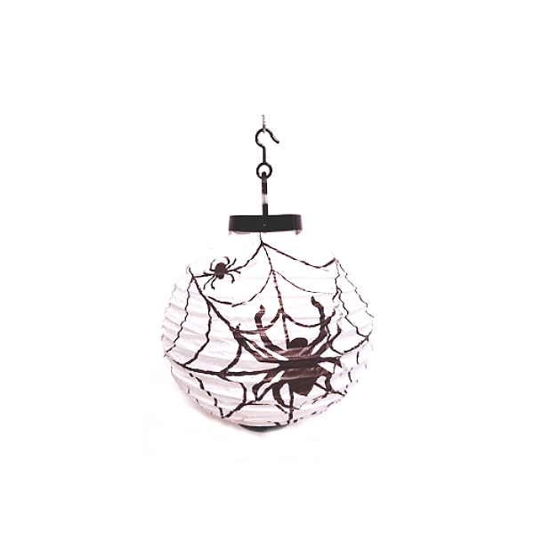 Halloween dekorace lampion s LED žárovkou  (20cm)