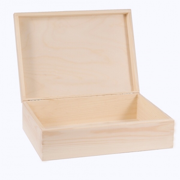 Dřevěná krabička OBDELNÍK (15x9x6cm)
